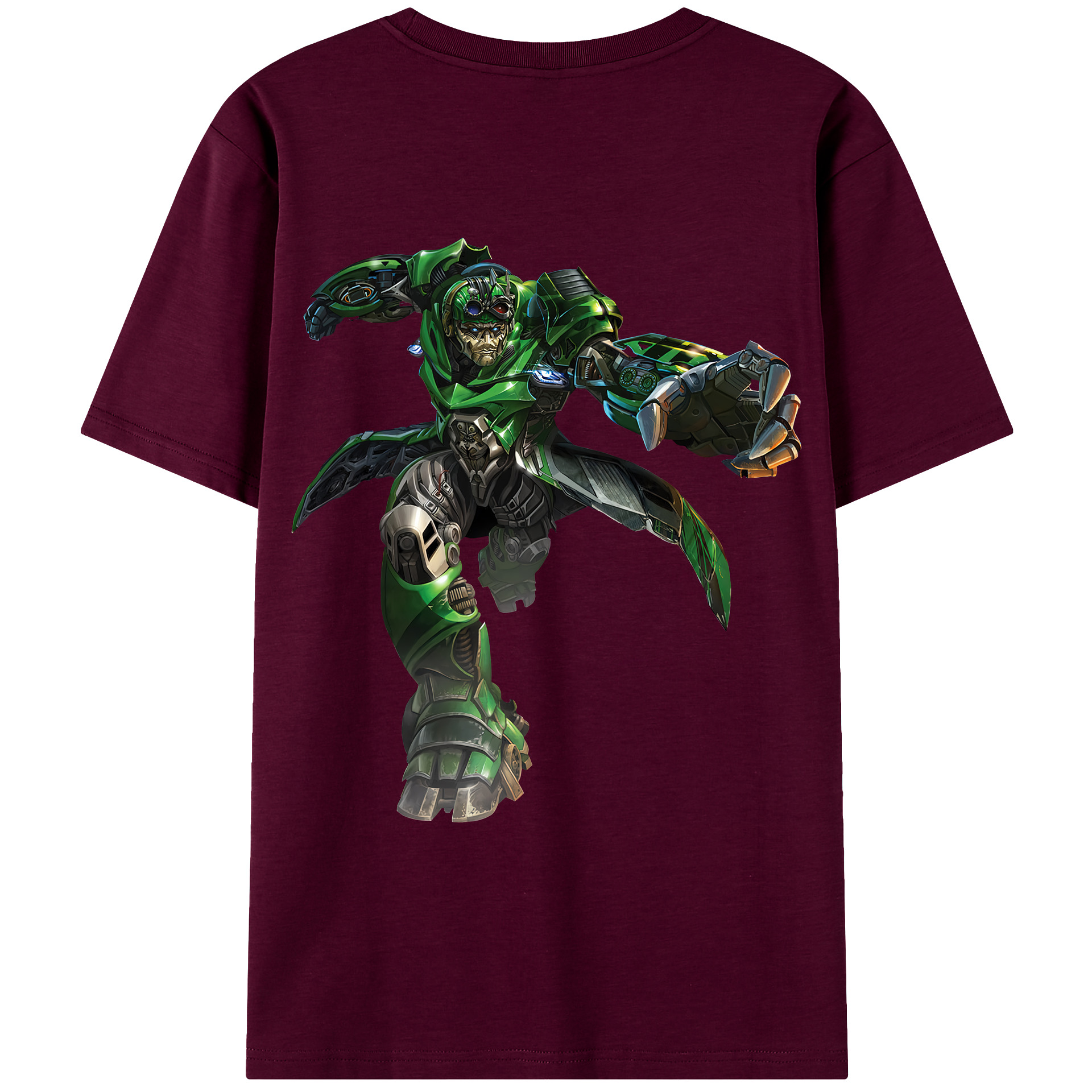 （画像用） Transformers トランスフォーマー レディース半袖Tシャツ(バックプリント)
